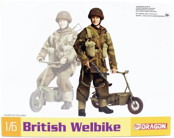 Dragon 75034 1/6 Ölçek, İngiliz Bisikleti (Welbıke) Plastik Model Kiti ürün görseli