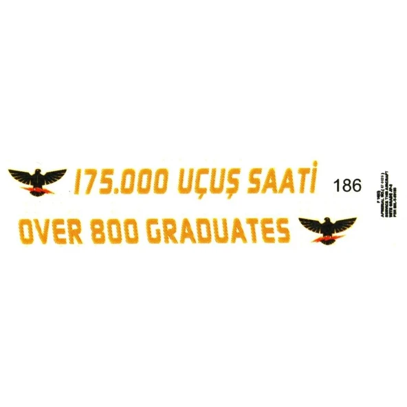 Babibi DBT01186 1/72 Ölçek, F-16 C, Öncel Filo Özel Şema Kırmızı, Dekal Seti - 3