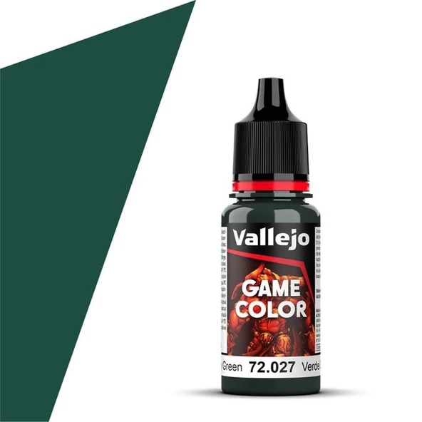 Vallejo 72027 18 ml. Scurf Green, Game Color Serisi Model Boyası ürün görseli 1