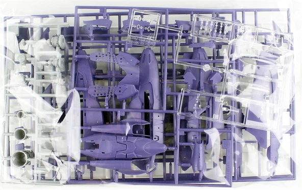 Hasegawa 27 65727 1/72 Ölçek, VF-25F/S Super Messiah Macross Frontier, Macross-Robotech TV Serisi, Bilim Kurgu Plastik Model Ki - 2