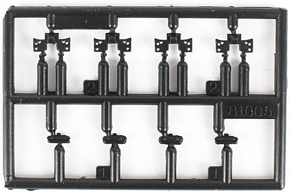 Hobbyboss 81005 1/35 Ölçek, Sd.Kfz 251, Tank Paleti, Plastik Model Kiti - Resim 3