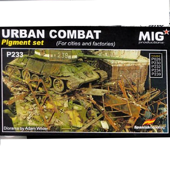 Mig 233 Combat Set -Urban -(026+239+230+232+234) - Resim 2