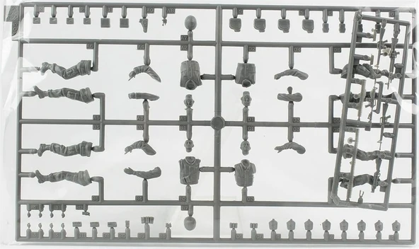 Dragon 3305 1/35 Ölçek, Amerikan Donanma Askerleri, 1968 Vietnam TET Saldırısı Plastik Model Kiti - Resim 2