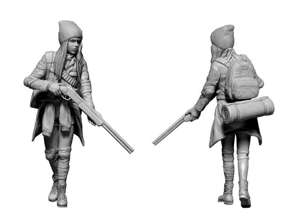 Masterbox 24075 1/24 Ölçek, Son Köprü, Kit.3 Kıymık, Plastik Figür Kiti - Resim 3