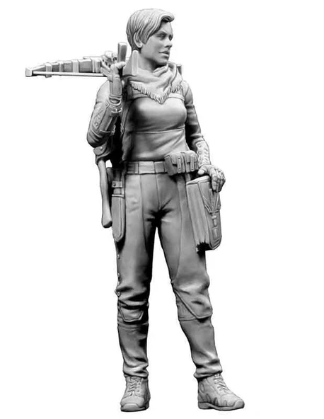 Masterbox 24073 1/24 Ölçek, Son Köprü, Kit.1 Sabrina, Plastik Figür Kiti - Resim 2