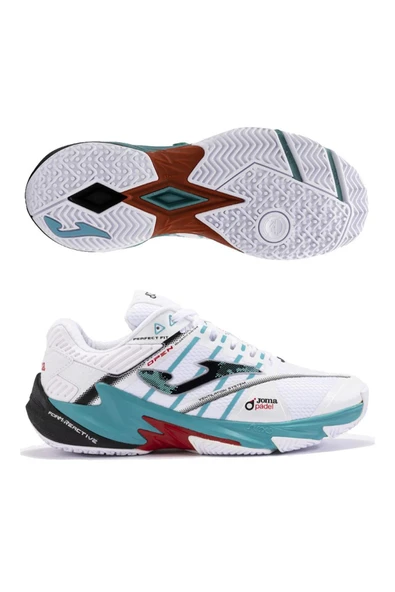 JOMA OPEN MEN 2402 WHITE Ayakkabı Erkek - Resim 4