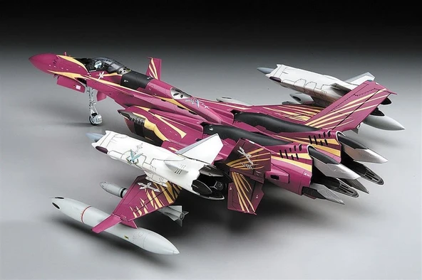 Hasegawa 16 65716 1/72 Ölçek, SV-51 ? Nora Type (Macross Zero), Macross-Robotech TV Serisi, Bilim Kurgu Plastik Model Kiti - Resim 3