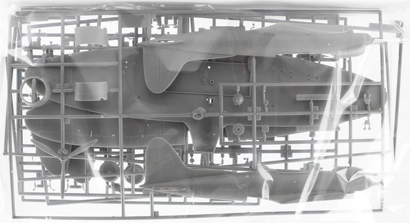 Hasegawa JT56 9056 1/48 Ölçek, Aichi D3A1 Type 99 Carrier Dive Bomber, Savaş Uçağı Plastik Model Kiti - Resim 2