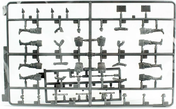 Dragon 6213 1/35 Ölçek, Alman Komutan Figürleri (1939-45) Plastik Model Kiti - Resim 2