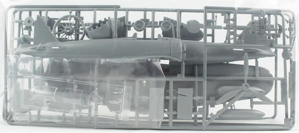Hasegawa JT23 19123 1/48 Ölçek, MitsubishiI A6M5 Zero Fighter Type 52 (Zeke), Savaş Uçağı Plastik Model Kiti - Resim 2