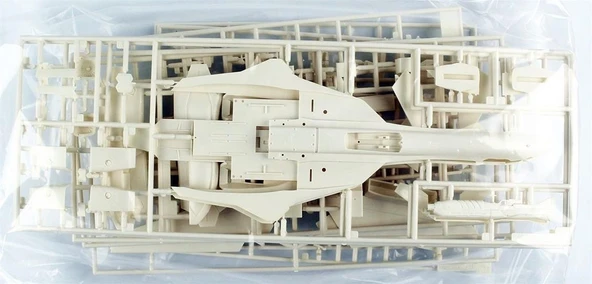 Hasegawa 9 65709 1/72 Ölçek, YF-19, Macross-Robotech TV Serisi, Bilim Kurgu Plastik Model Kiti - 2