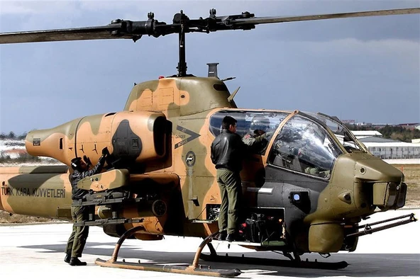 Babibi DBT01020 1/35 Ölçek, AH-1W Türk Kara Kuvvetleri, Dekal Çıkartma ürün görseli 1