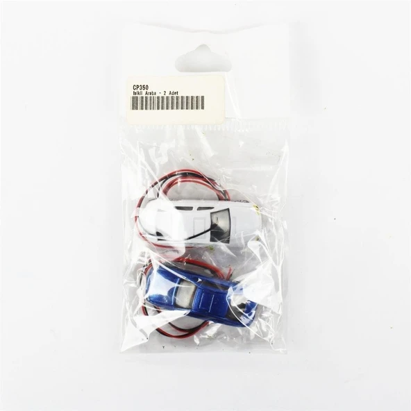 CP Model EC100-4 1/100 Ölçek, Işıklı Araba Maketi, 2 Adet ürün görseli