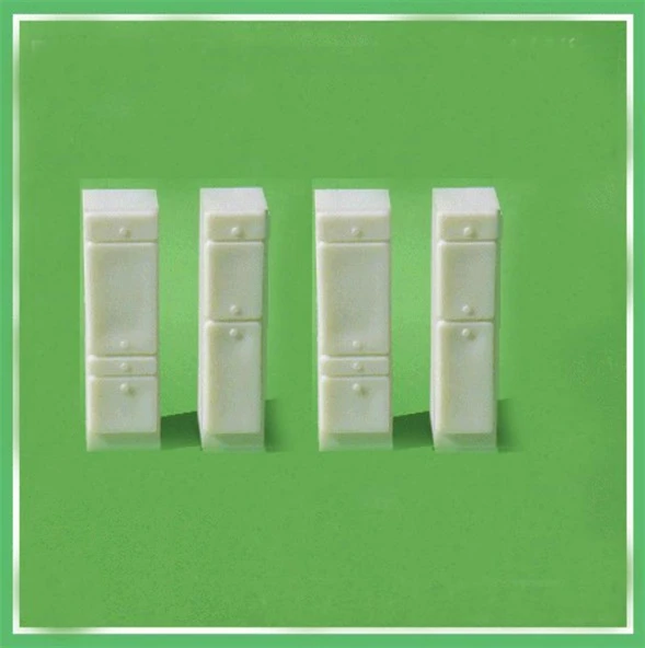 Schulcz 558130 1/50 Ölçek, Mutfak Dolabı-Beyaz-4 Adet