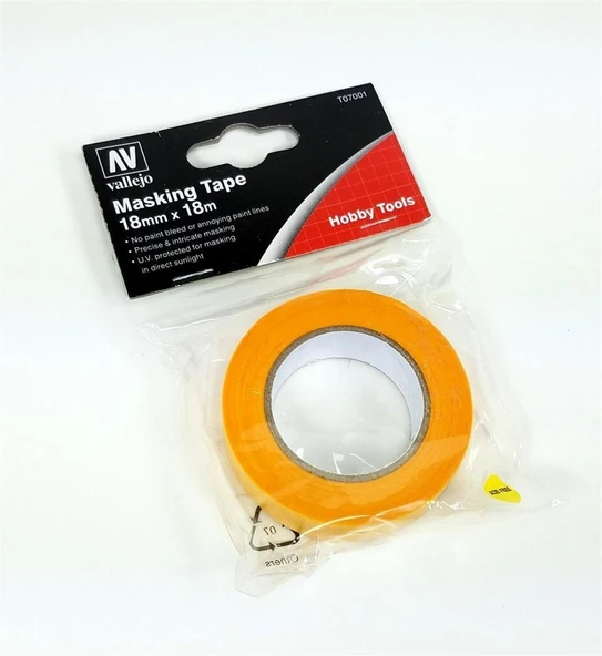 Vallejo T07001 Maskeleme Bantı (18 mmx18 metre) ürün görseli 1