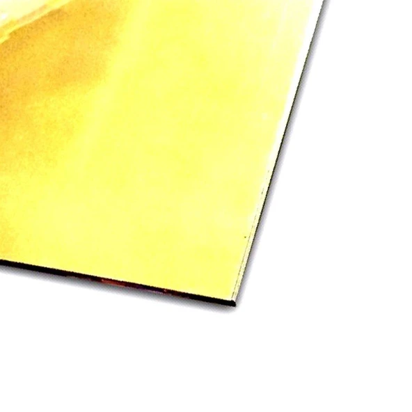 Midwest 70702 Aynalı Gold Styrene Levha -1,50 Mm. -194 X 280 Mm. ürün görseli 1