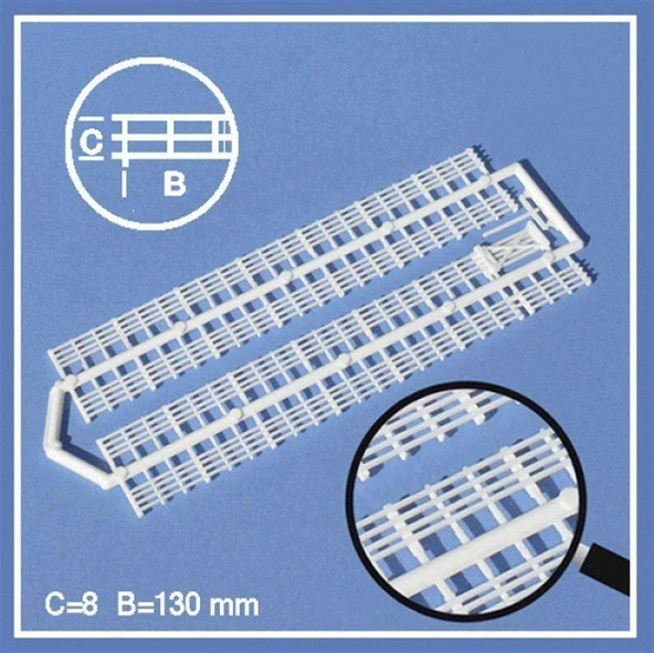 Schulcz 70208 1/100 Ölçek, Yatay Bölünmüş Tahta Çıt-8X130 Mm-Beya ürün görseli 1