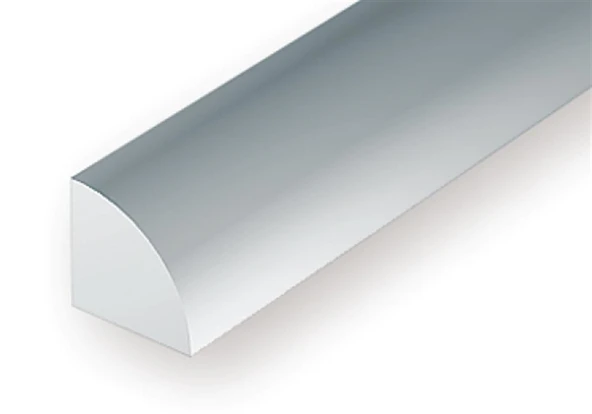 Evergreen 250 2,50*355 Mm Ceyrek Daıre Cubuk-3Adet -Beyaz - Resim 2