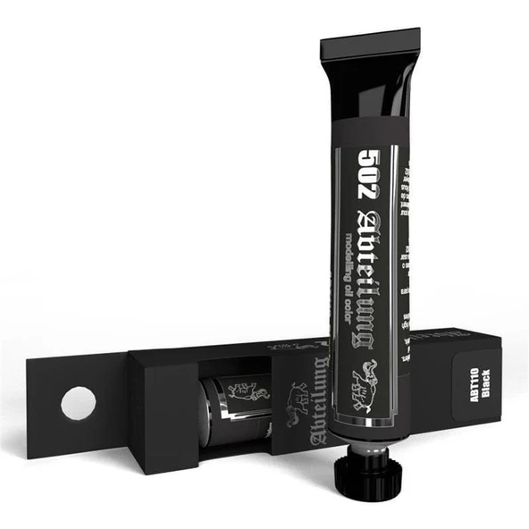 AK ABT110 20 ml. Yağlı Boya, Black ürün görseli 1