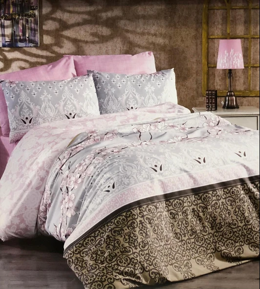 Royam Golden Home Pamuklu Çift Kişilik Kutulu Nevresim Takımı - 6