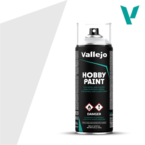 Vallejo 28011 400 ml. Gri Astar, Sprey Model Boyası ürün görseli 1