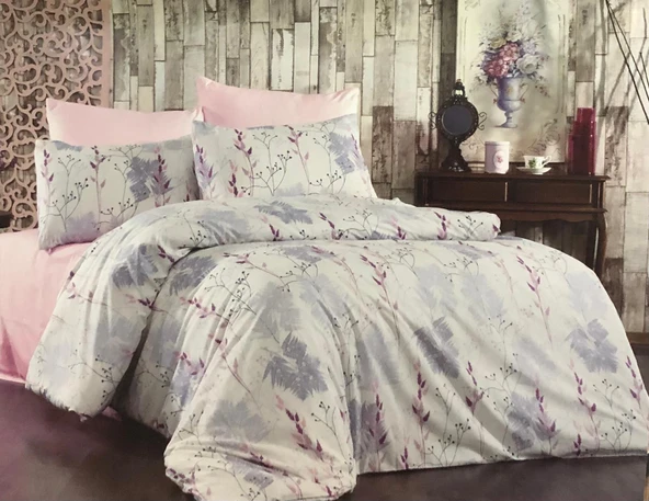 Royam Golden Home Pamuklu Çift Kişilik Kutulu Nevresim Takımı
