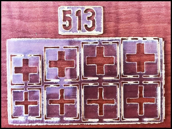 Apollon Model German Cross Early Version With 513 - Resim 2