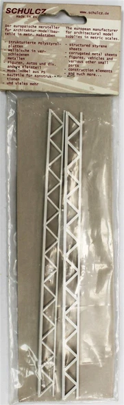 Schulcz 1712110 Metal Konstrüksüyon Kiriş -Beyaz -10,0X175 - Resim 2