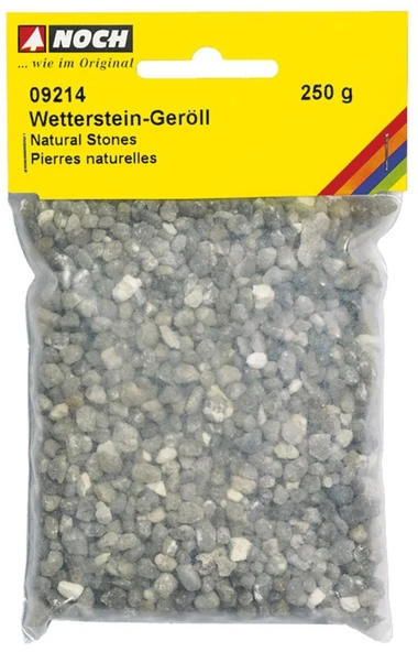 Noch 9214 Kaya Parçaları, 250 Gram Diorama Malzemesi - Resim 3