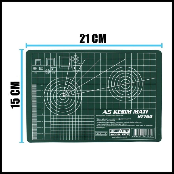 Hobbytime A5 Kesim Pedi - 21 X 15 Cm. ürün görseli