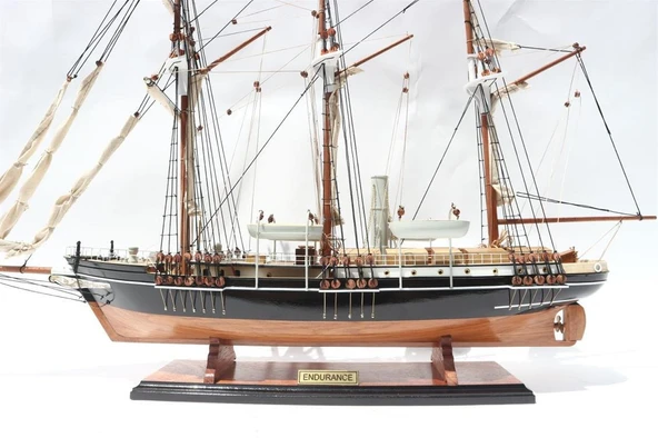 Gianhien Ts0059W3 Endurance Ahşap Hazır Yelkenli Gemi Maketi - Resim 3