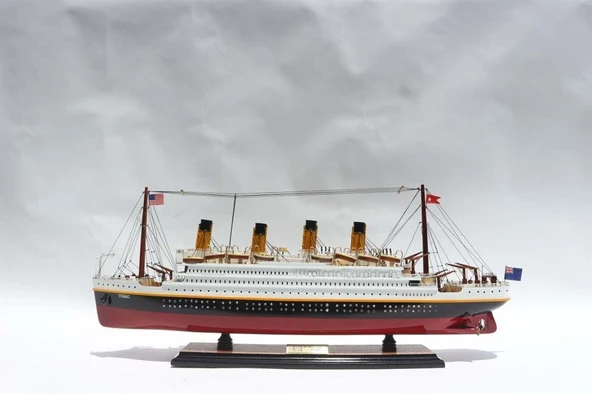 Gianhien Cs0003P60 Rms Tıtanik Ahşap Hazır Gemi Maketi ürün görseli