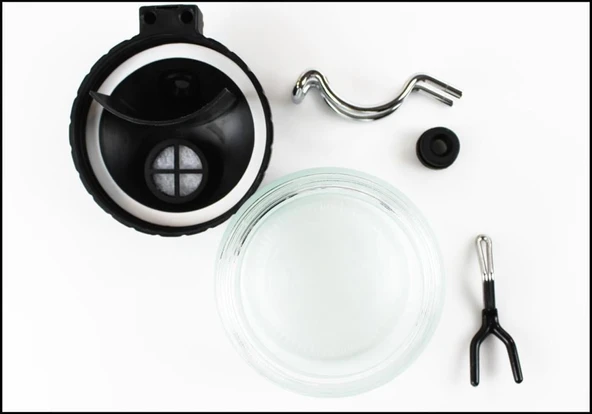 Haosheng 777A Cam Hazneli Boya Tabancası Temizleme Kabı ürün görseli