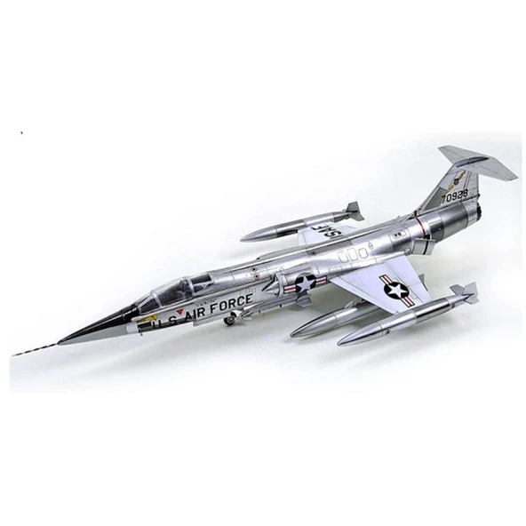 Academy 12576 1/72 Ölçek, USAF F-104C (Vietnam Savaşı) Savaş Uçağı, Plastik Model kiti - Resim 2