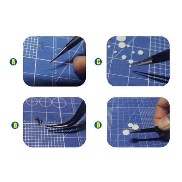 MST 09957 Hassas Cımbız Seti, 4 Adet - Resim 2