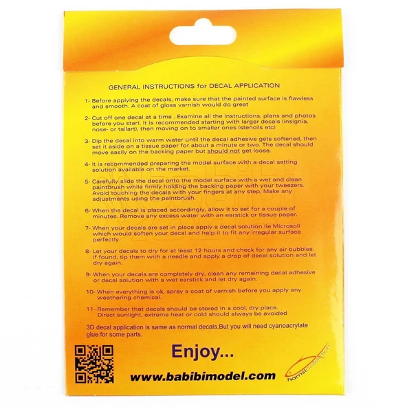 Babibi BD3-0034 1/32 Ölçek, F-104 C Starfighter Italeri İçin Kokpit Seti, Dekal Çıkartma - Resim 2