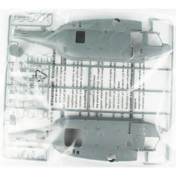 Trumpeter 05110 1/35 Ölçek, Kamov Ka-29 Helix-B Helikopter, Plastik Model Kiti - Resim 4