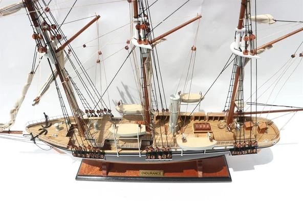 Gianhien Ts0059W3 Endurance Ahşap Hazır Yelkenli Gemi Maketi - Resim 4