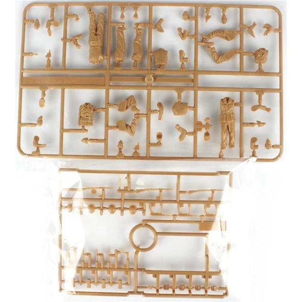 HobbyBoss 84407 1/35 Ölçek, Alman SPG Topçuları (Vol.2), Plastik Figür Kiti - Resim 3