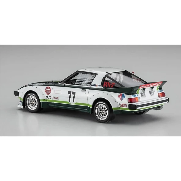 Hasegawa 20661 1/24 Ölçek, Mazda Savanna RX-7 (SA22C) (1979 Portland Car No.77), Yarış Aracı Plastik Model Kiti - Resim 3