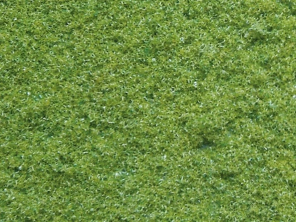 Noch 7331 Dokulu İnce Flock, Açık Yeşil, 3 mm. 20 Gram Diorama Malzemesi - Resim 2
