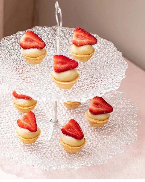 Madame Coco Charmes 2 Katlı Kek Standı 28 cm - Resim 2