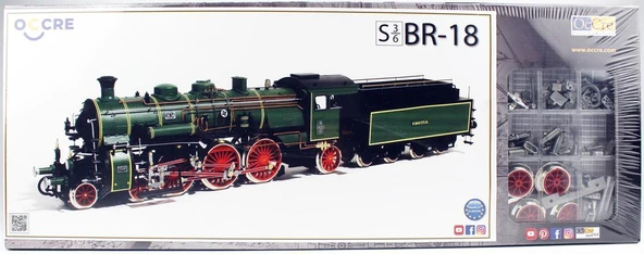Occre 54002 1/32 Ölçek, Bavarian BR-18 Buharlı Lokomotif Ahşap Model Kiti ürün görseli