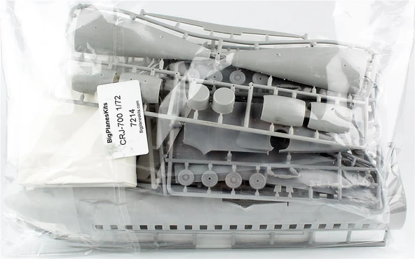Big Planes Kits 7214 1/72 Ölçek, CRJ-700 7214 Lufthansa/Brit Air Yolcu Uçağı, Plastik Model kiti - 2