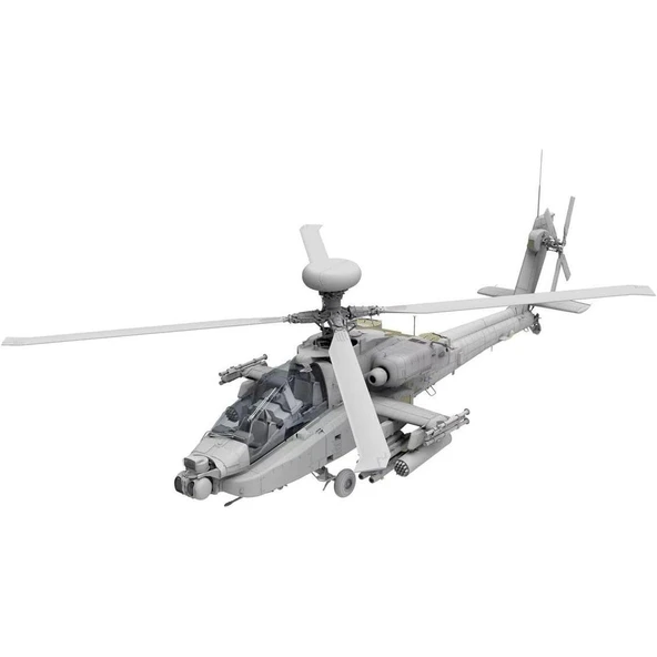 Takom 2607 1/35 Ölçek, AH-64D Apache Longbow (J.G.S.D.F) Saldırı Helikopteri, Plastik Model kiti - Resim 2