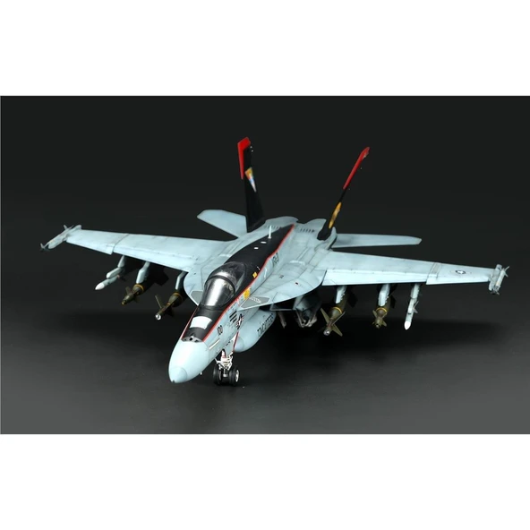 Meng LS-012 1/48 Ölçek, Boeing F/A-18E Super Hornet Savaş Uçağı, Plastik Model Kiti - Resim 3