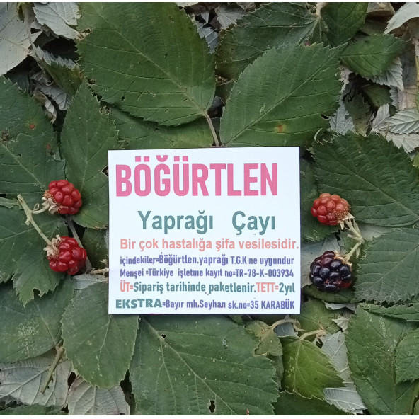 Böğürtlen Yaprağı Çayı 20 G