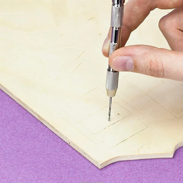 Vallejo T09001 Çift Mandrenli El Matkabı - Resim 3