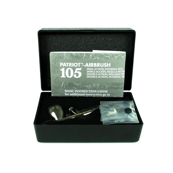 Badger 105-XTR EXTREME Patriot, Üstten Besleme, Süper Detay Nozul, 4.75 ml. Büyük Hazneli, Accuracote Kaplamalı,  Çift Tetikli, - Resim 3