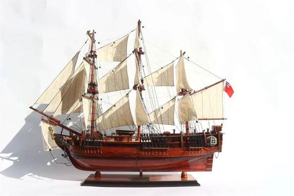 Gianhien Ts0020W60 Hms Bounty Ahşap Hazır Yelkenli Savaş Gemisi Maketi ürün görseli